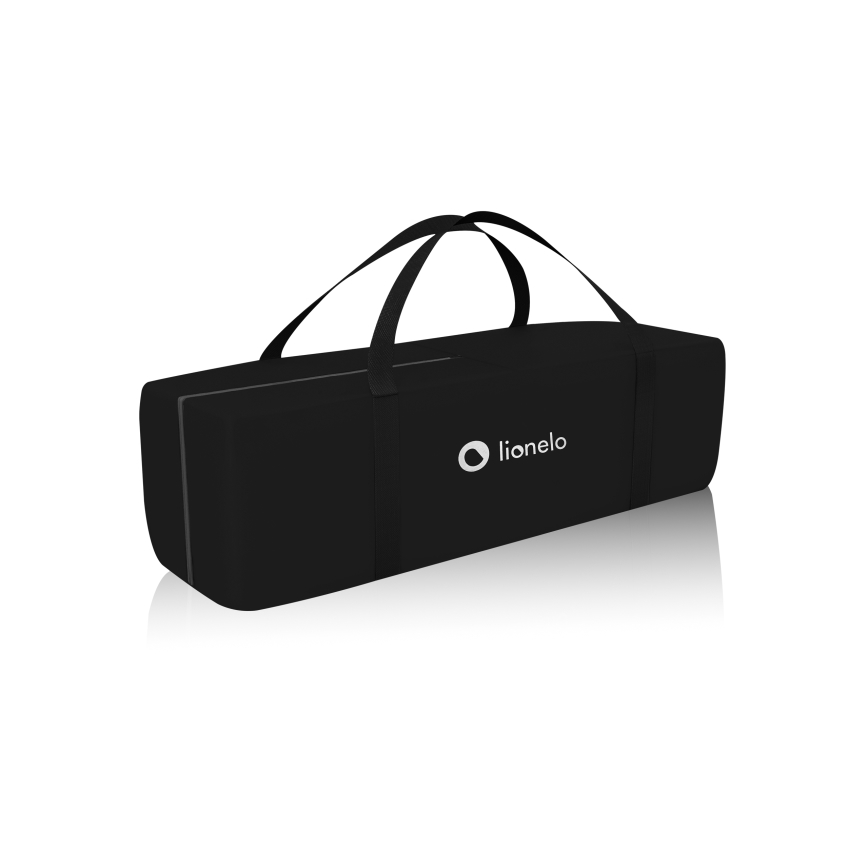 Lionelo - Utazóágy STEFI Black Carbon