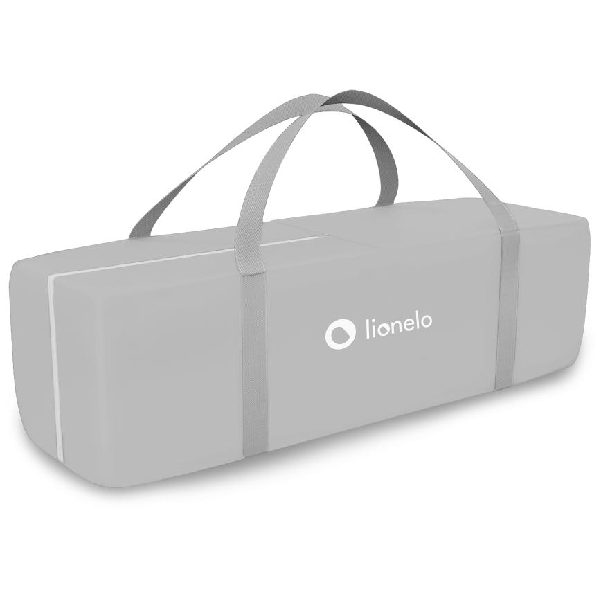 Lionelo - Utazóágy STEFI PLUS rózsaszín-sárga