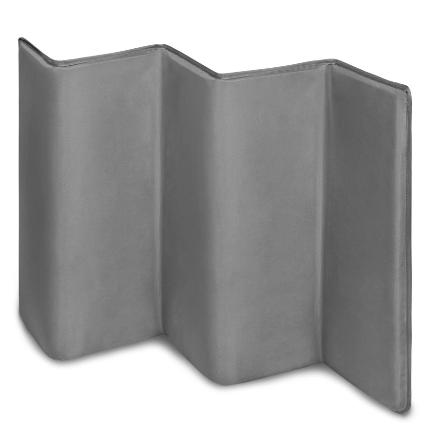 Lionelo - Utazóágy STEFI PLUS Szürke-fehér