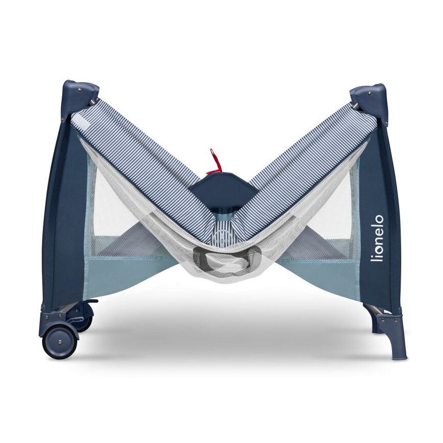 Lionelo - Utazóágy SVEN PLUS kék