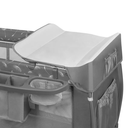 Lionelo - Utazóágy SVEN PLUS szürke