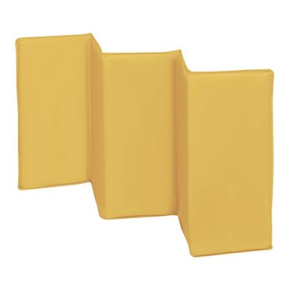 Lionelo - Utazóágy SVEN PLUS szürke/sárga