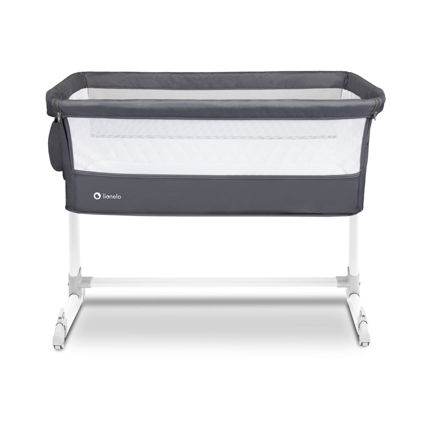 Lionelo - Utazóágy THEO Sötétszürke