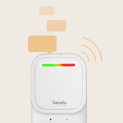 Lionelo - Vezeték nélküli, újratölthető audio bébiőr BABYLINE 2.2 5V