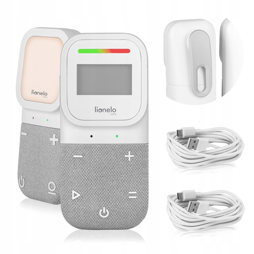 Lionelo - Vezeték nélküli, újratölthető audio bébiőr BABYLINE 2.3 5V