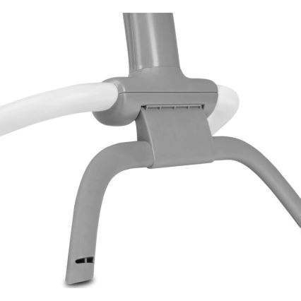 Lionelo - Vibráló babahinta dallammal PASCAL 2xAA szürke/türkiz