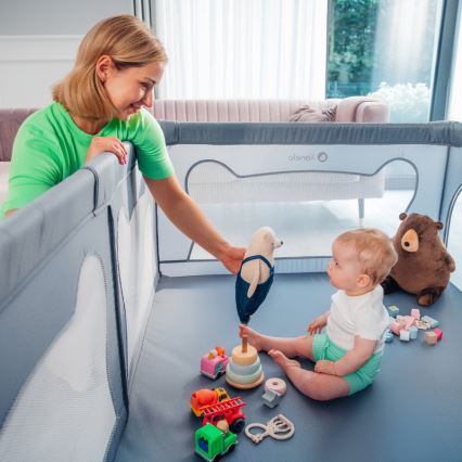 Lionelo - Játszósátor WILLOW szürke