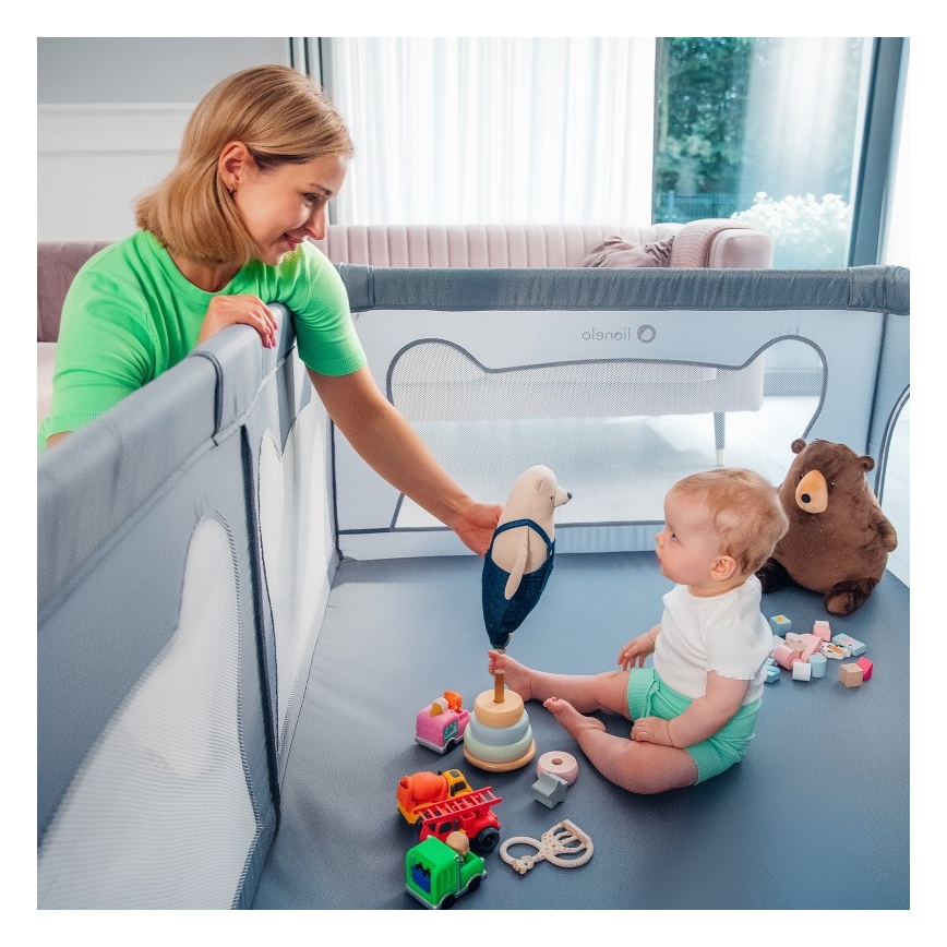 Lionelo - Játszósátor WILLOW szürke