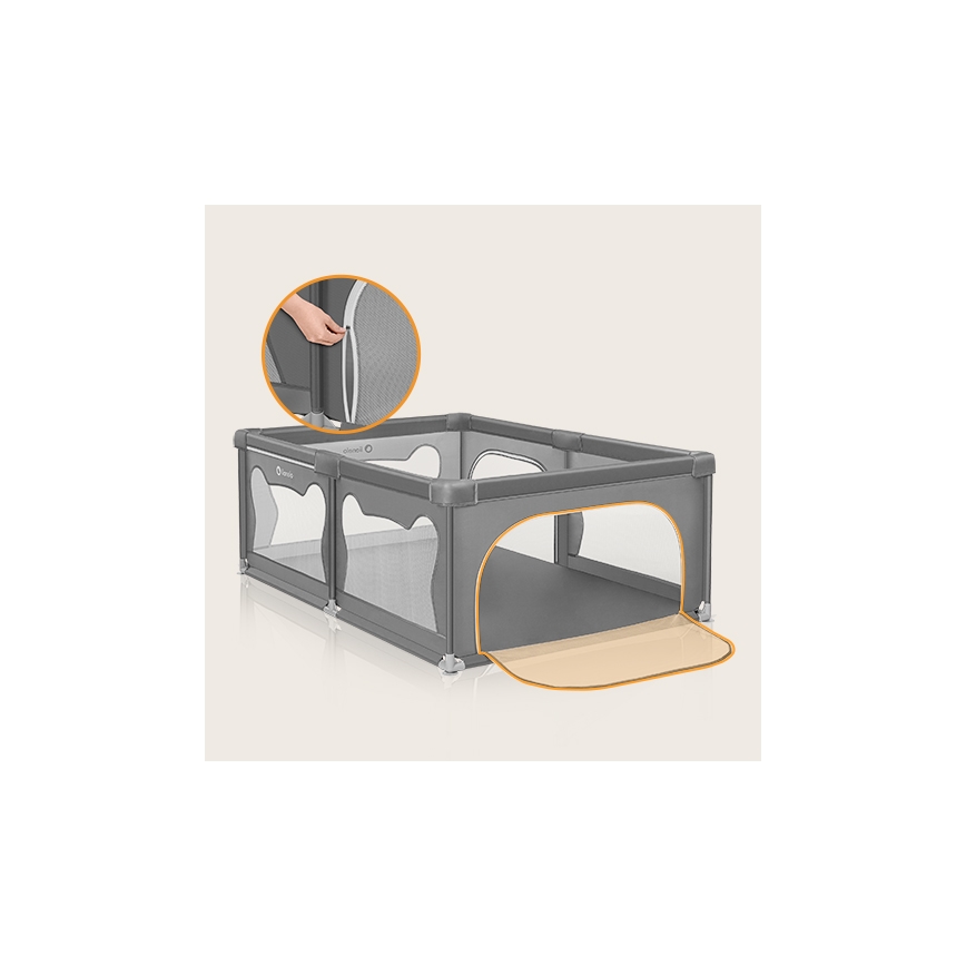 Lionelo - Játszósátor WILLOW szürke