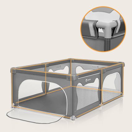 Lionelo - Játszósátor WILLOW szürke