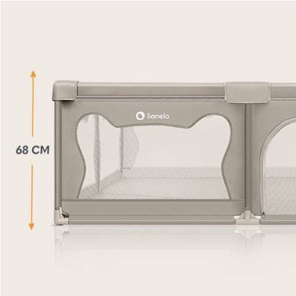 Lionelo - WILLOW XL bézs játszókeret