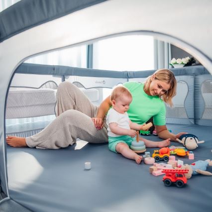 Lionelo - WILLOW XL játszókeret, szürke