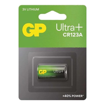 Lítium elem CR123A GP LITHIUM 3V/1550 mAh