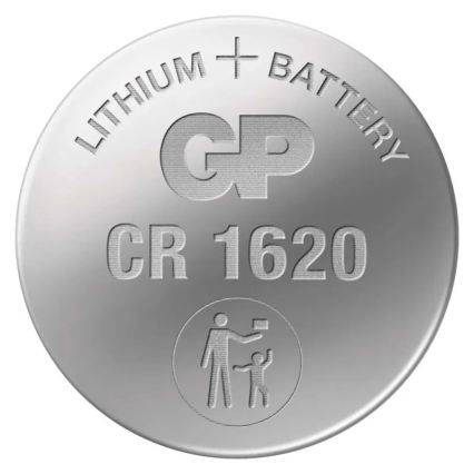 Lítium gombelem CR1620 GP LITHIUM 3V/75 mAh