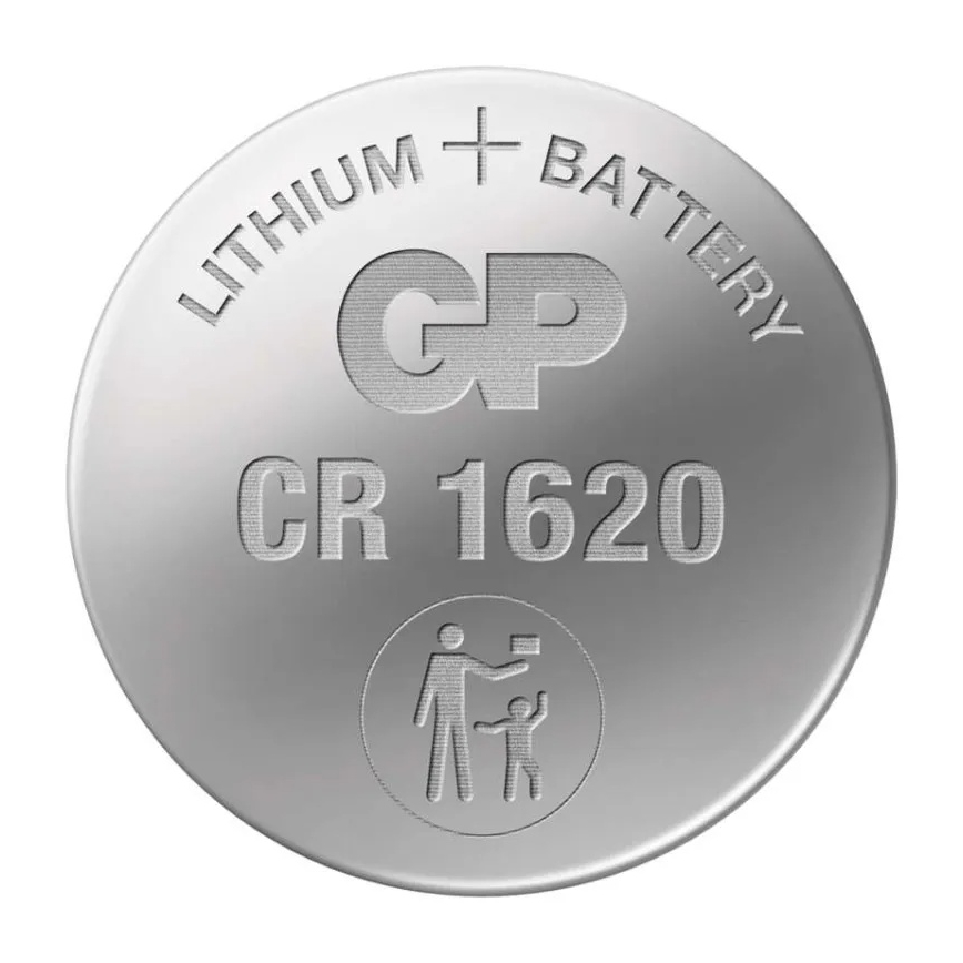 Lítium gombelem CR1620 GP LITHIUM 3V/75 mAh
