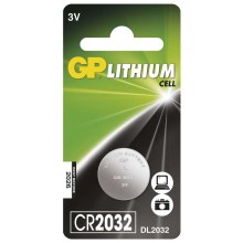 Lítium gombelem CR2032 GP LITHIUM 3V/220 mAh