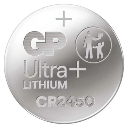 Lítium gombelem CR2450 GP LITHIUM 3V/600 mAh