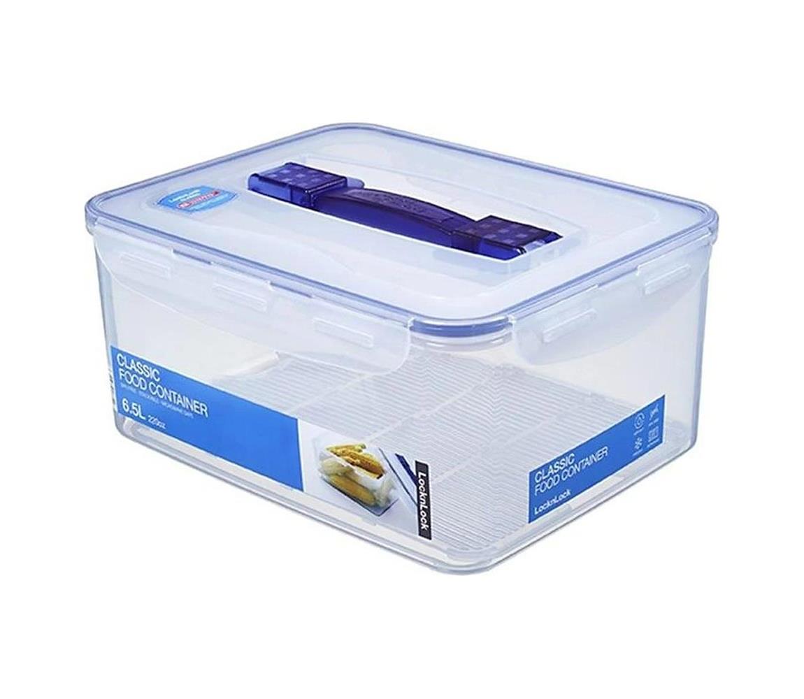 UTC LOCK 6,5 l kék/átlátszó élelmiszertároló doboz HPL883