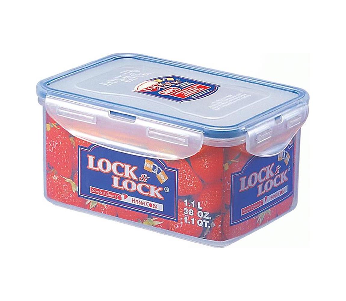 UTC LOCK ételtároló doboz 1,1 l kék/átlátszó HPL815D