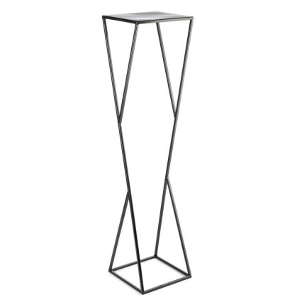 Virágállvány LOFT 100x23,5 cm fekete