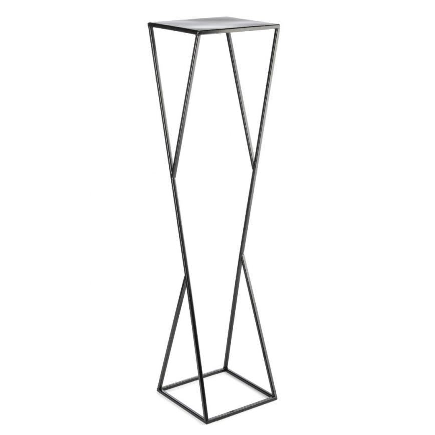 Virágállvány LOFT 100x23,5 cm fekete