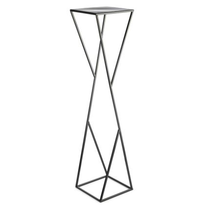 Virágállvány LOFT 100x23,5 cm fekete