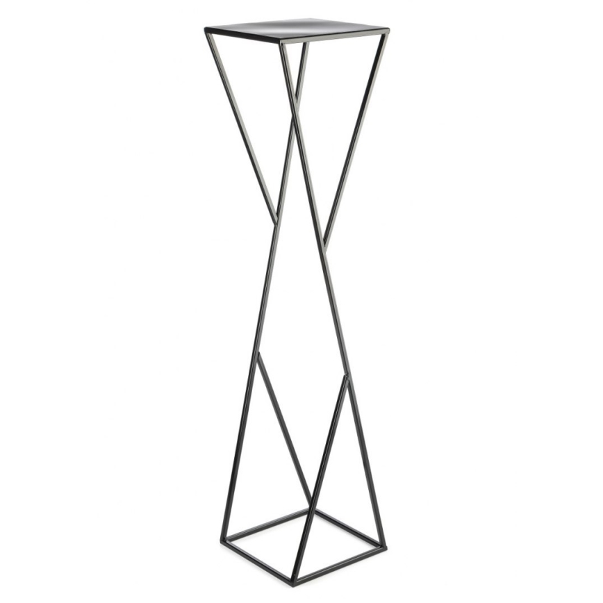 Virágállvány LOFT 100x23,5 cm fekete