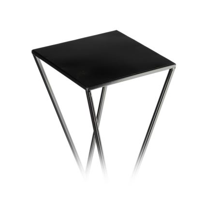 Virágállvány LOFT 100x23,5 cm fekete