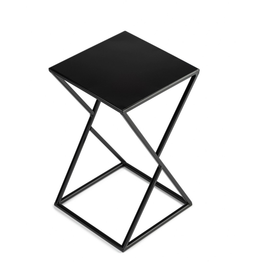 Virágállvány LOFT 40x23,5 cm fekete