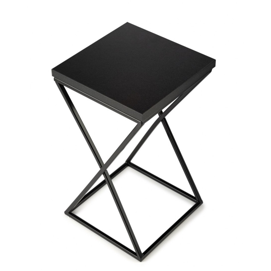 Virágállvány LOFT 40x24 cm fekete