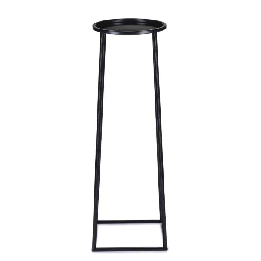 Virágállvány LOFT 70x24 cm fekete
