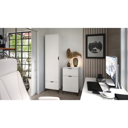 Fiókos szekrény LORA fehér