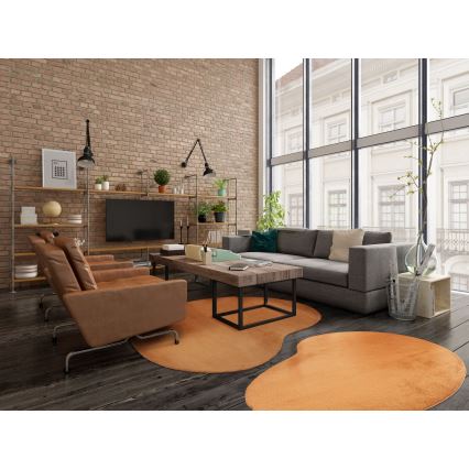 LOREN csúszásgátló szőnyeg 160x230 cm narancssárga