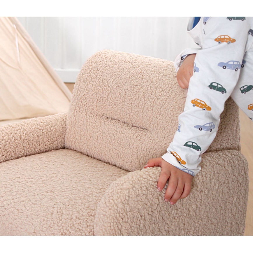 LORY rózsaszín gyerekfotel