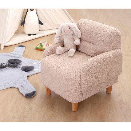 LORY rózsaszín gyerekfotel