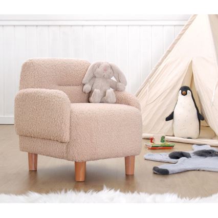 LORY rózsaszín gyerekfotel