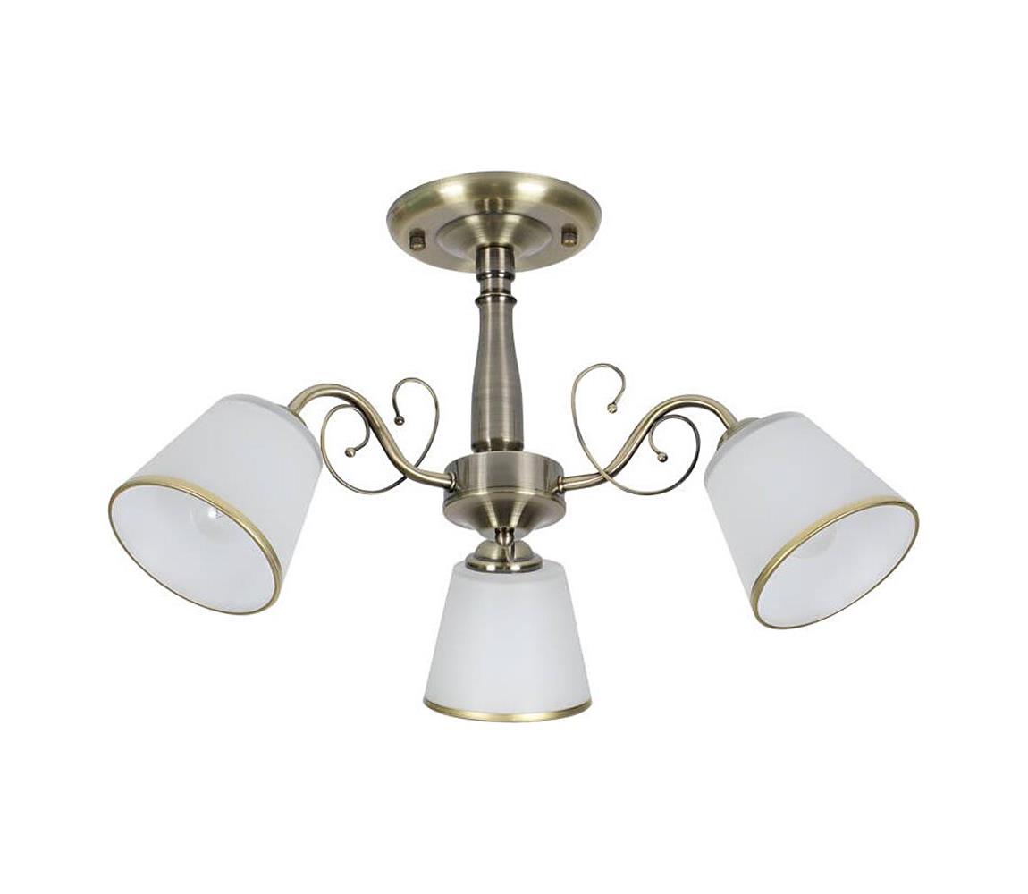 LOSANNA rúdon függesztett csillár 3xE14/40W/230V sárgaréz 33