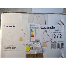 Lucande - Csillár rúdon JOLLA 1xE27/60W/230V