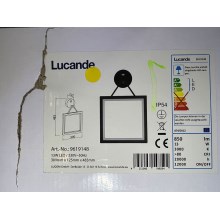 Lucande - LED Kültéri fali lámpa érzékelővel MIRCO LED/13W/230V IP54
