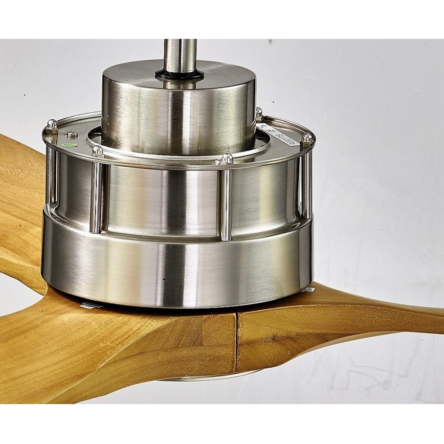 Lucci air 210506 - Mennyezeti ventilátor AIRFUSION AKMANI paulownia/barna + távirányítás