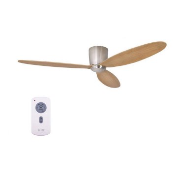Lucci air 210519 - Mennyezeti ventilátor AIRFUSION RADAR fényes króm/fa + távirányító