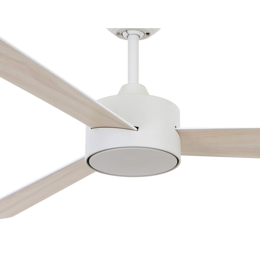 Lucci air 210640 - Mennyezeti ventilátor AIRFUSION CLIMATE III fehér/fa + távirányító