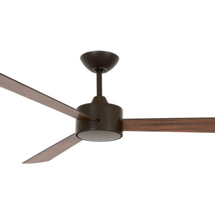 Lucci air 210641 - Mennyezeti ventilátor AIRFUSION CLIMATE III fa/barna + távirányító