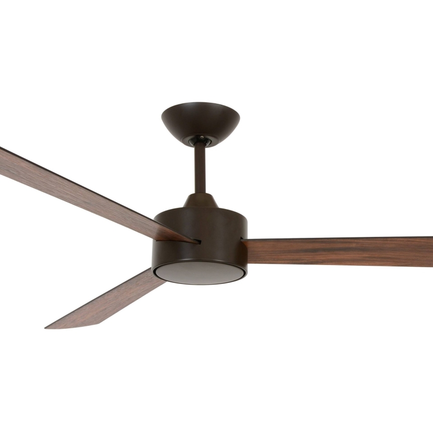 Lucci air 210641 - Mennyezeti ventilátor AIRFUSION CLIMATE III fa/barna + távirányító