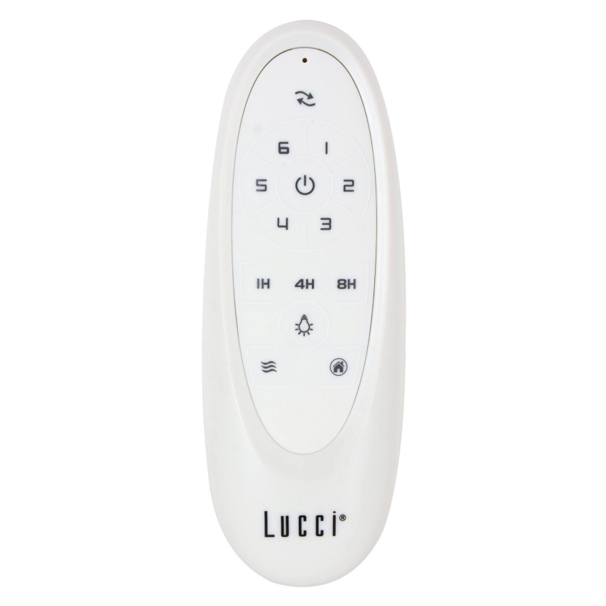 Lucci air 210641 - Mennyezeti ventilátor AIRFUSION CLIMATE III fa/barna + távirányító