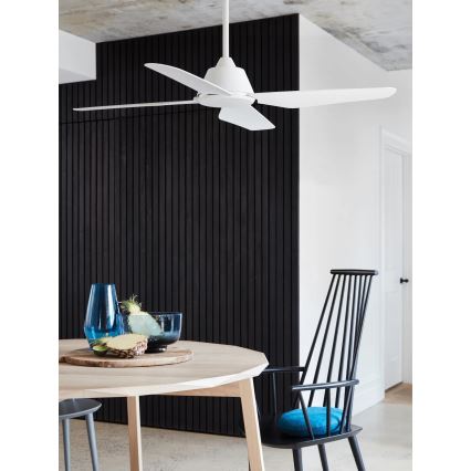 Lucci Air 212991 - ARIA mennyezeti ventilátor, átmérő 122 cm, fehér + távirányító