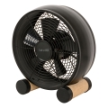 Lucci air 213120 - BREEZE asztali ventilátor, fekete, Ø 28 cm