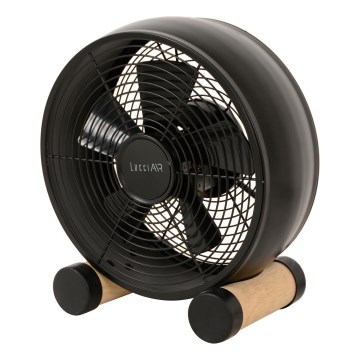 Lucci air 213120 - BREEZE asztali ventilátor, fekete, Ø 28 cm