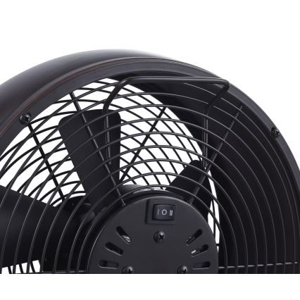 Lucci air 213121 - BREEZE asztali ventilátor, barna, átm. 28 cm