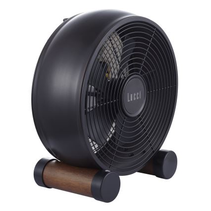 Lucci air 213121 - BREEZE asztali ventilátor, barna, átm. 28 cm